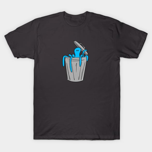 Trash Octo T-Shirt by RustedSoldier